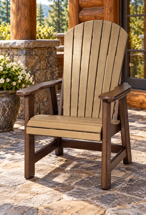Lakeside Comfort Garden Chair — Outdoor Poly