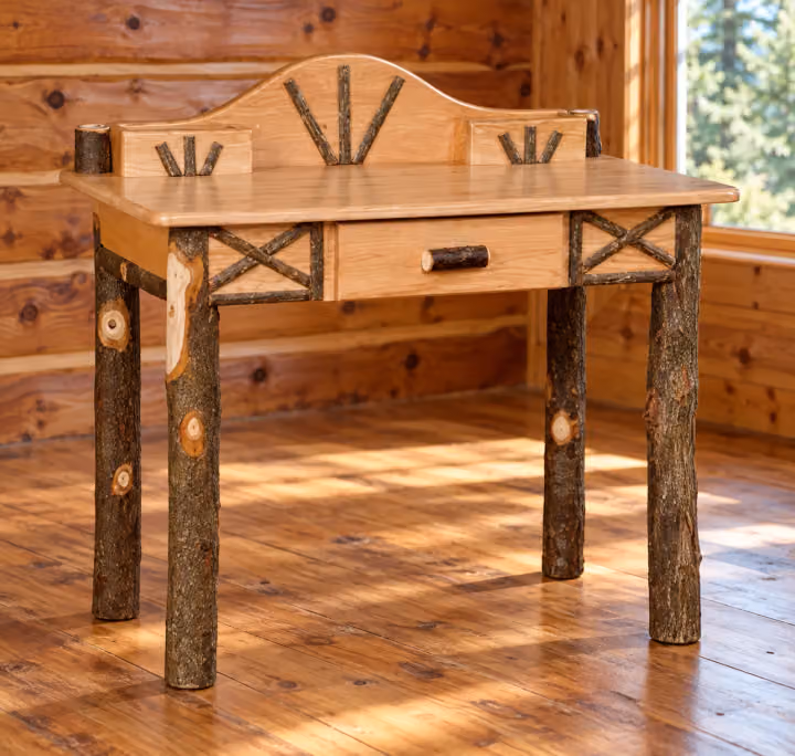 Hemlock Ridge Hickory Writing Desk