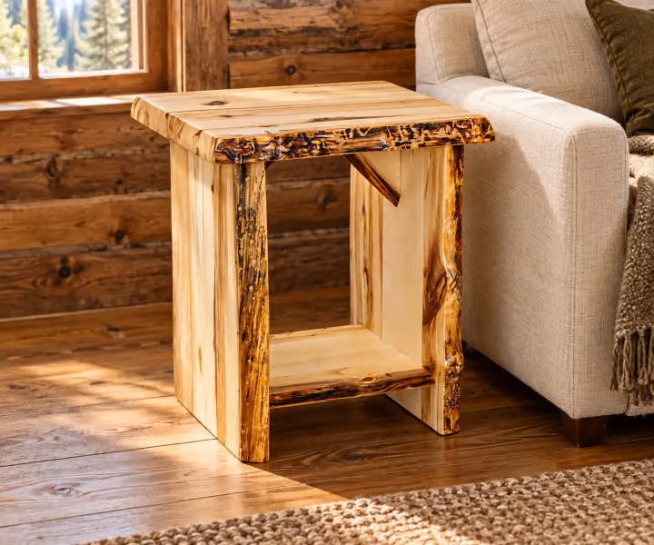 Hearthside Live Edge Haven End Table