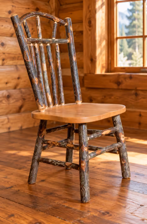 Hemlock Ridge Hickory Trailside Side Chair