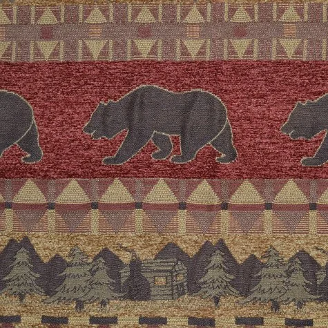 Bear Creek Cinnamon actual fabric sample