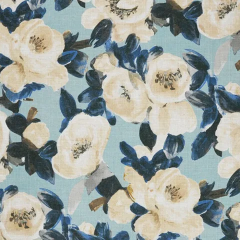 Blossom River actual fabric sample