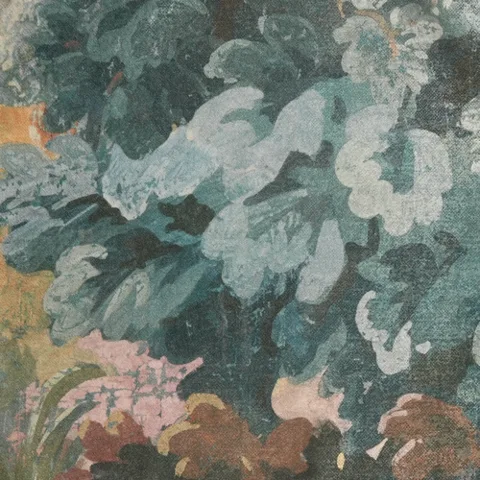 Bowery Blue actual fabric sample
