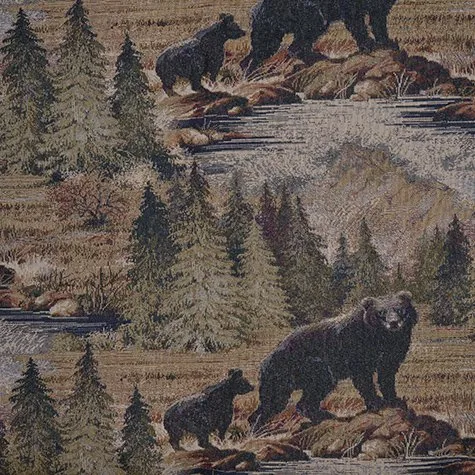 Da Bears actual fabric sample
