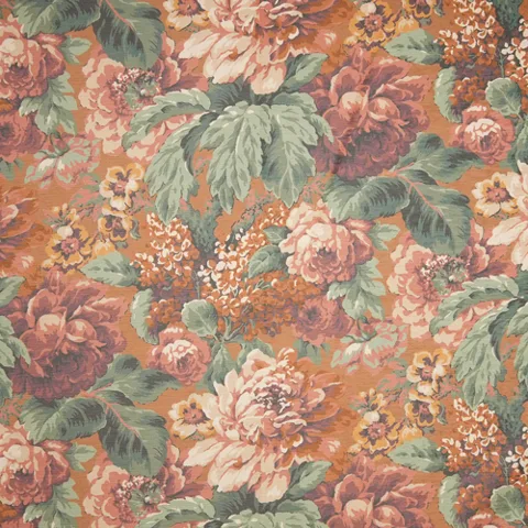 Josephine Ginger actual fabric sample