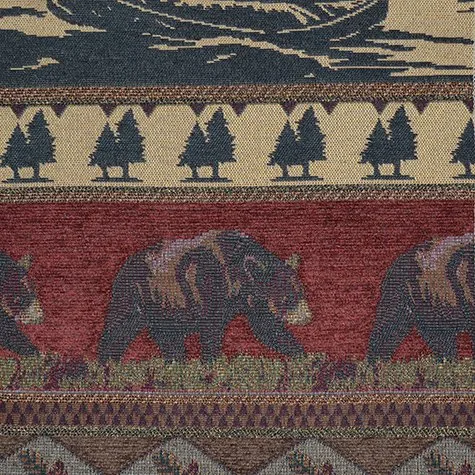 Kodiak Island actual fabric sample