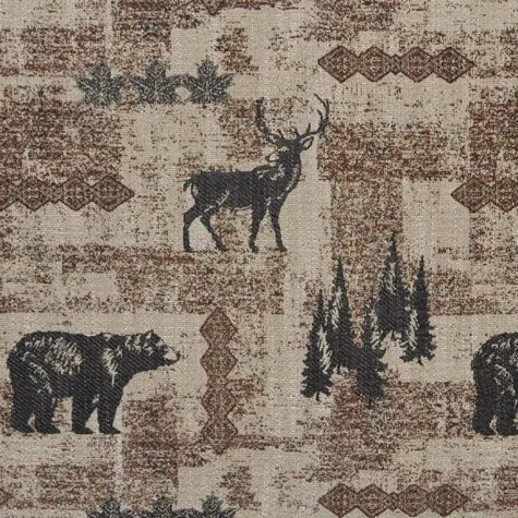 Langdon Russet actual fabric sample