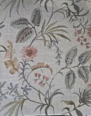 Lulee Blossom actual fabric sample