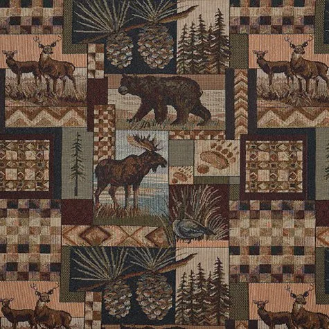 Peters Cabin Stone actual fabric sample