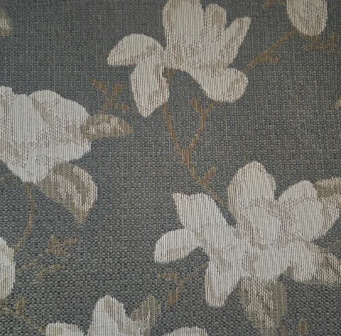Still Magnolias Glass actual fabric sample