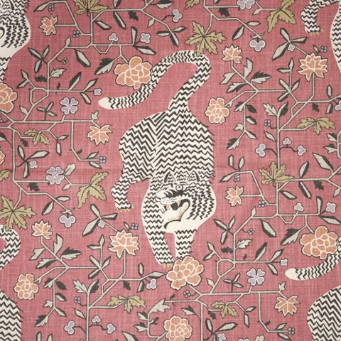 Theodore Rose actual fabric sample