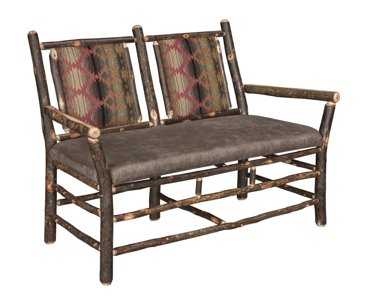Fox Hollow Hickory Settee