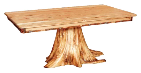 Hemlock Ridge Hickory Standard Stump Dining Table