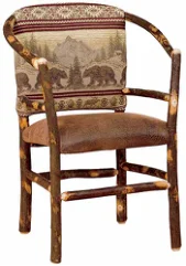 Hemlock Ridge Hickory Hoop Accent Chair