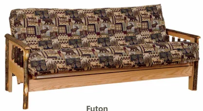Hemlock Ridge Hickory Futon Frame