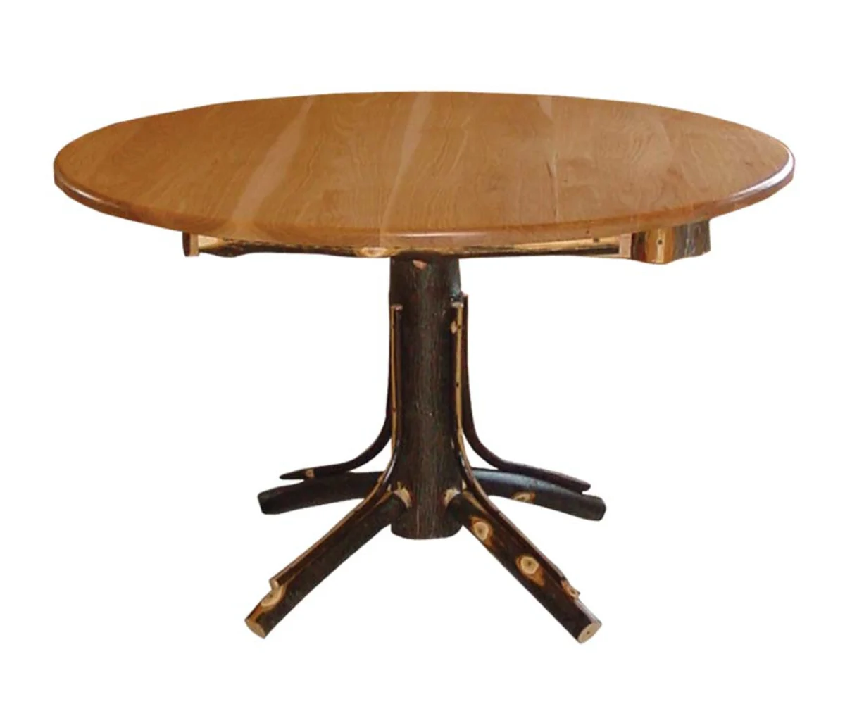 Fox Hollow Hickory Round Dining Table