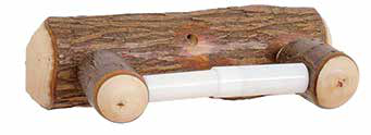Hemlock Ridge Hickory Four-Piece Bathroom Accessory Set toilet paper holder
