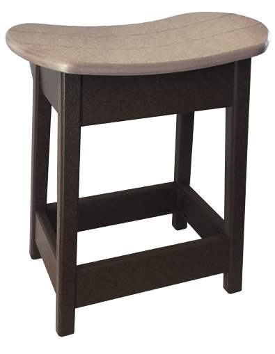 Saddle Stool — Outdoor Poly original product photo