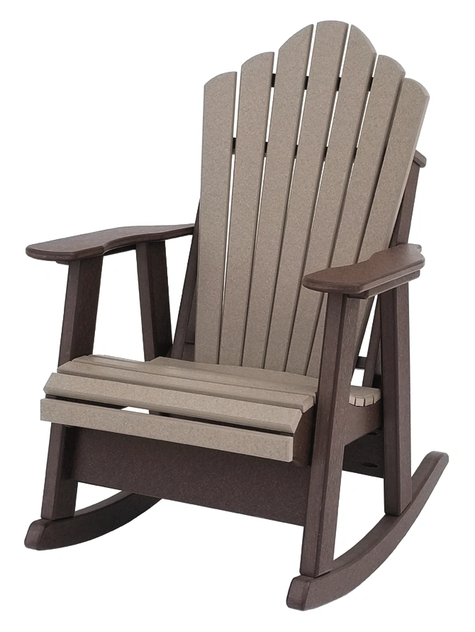Harbor Curve Rocker — Outdoor Poly original product photo