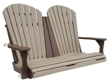 Lakeside Comfort 4-Foot Swing with Chain — Outdoor Poly original product photo