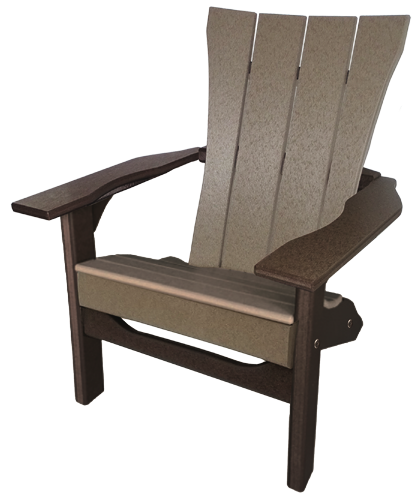 Ridgecrest Folding Adirondack — Outdoor Poly original product photo