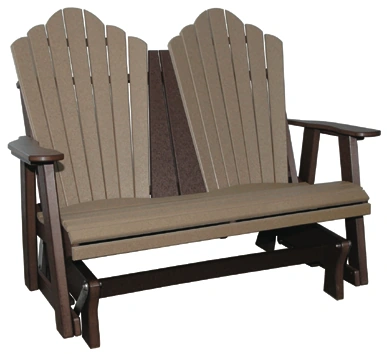 Harbor Curve Double Glider — Outdoor Poly original product photo