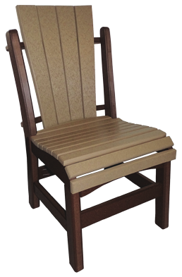 Meadow Square Side Chair — Outdoor Poly original product photo
