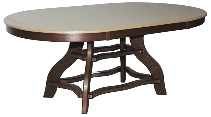 Oval Patio Table — Outdoor Poly original product photo