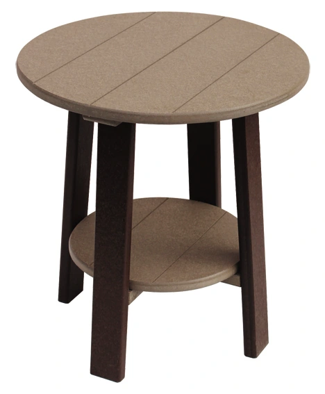 Round End Table — Outdoor Poly original product photo