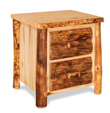 Timber Hollow Aspen Two-Drawer Nightstand