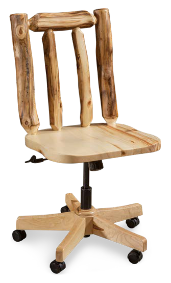 Timber Hollow Aspen Adjustable Wheeled Desk Chair