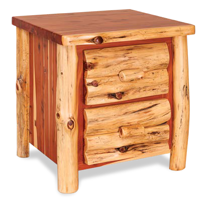 Timber Hollow Red Cedar Two-Drawer Nightstand