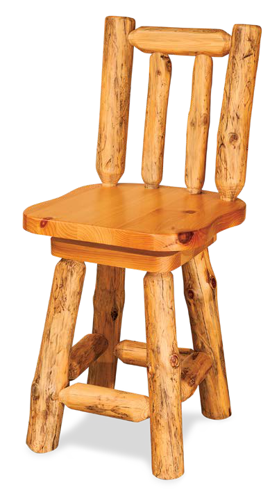 Timber Hollow Aspen Swivel Bar Stool