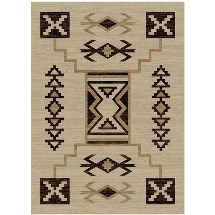 Mesa Trail Ivory Lodge Rug