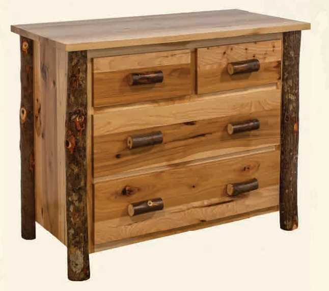 Hearthside Hickory Glen 4 Drawer Dresser