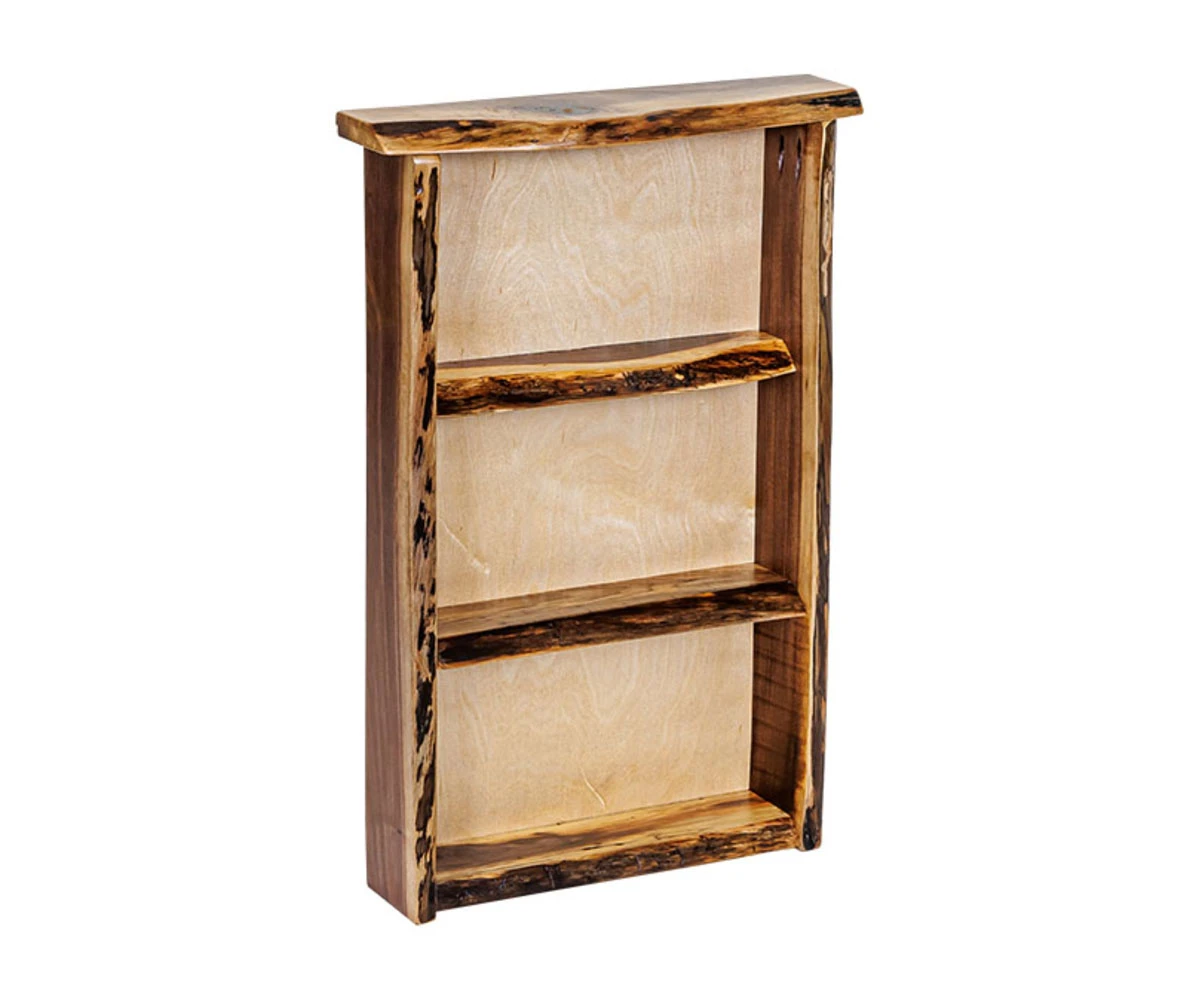 Hearthside Live Edge Haven Wide Walnut Wall Shelf