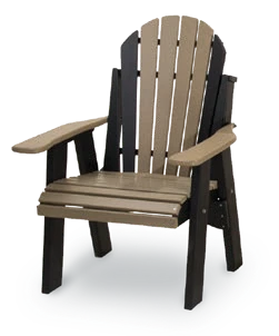 Willow Bay Poly Adirondack Solid Chair