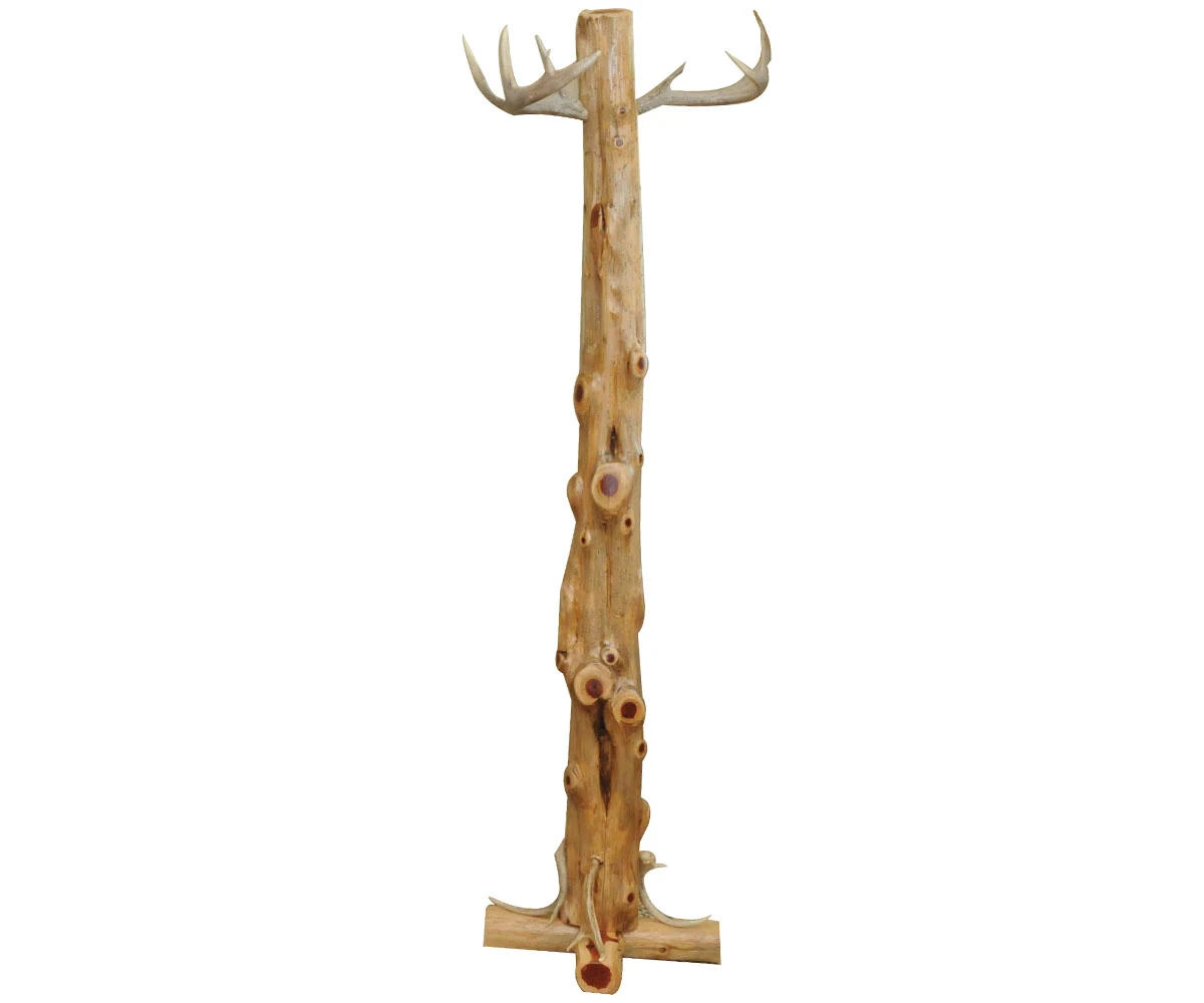 Woodland Details Red Cedar Antler Coatrack