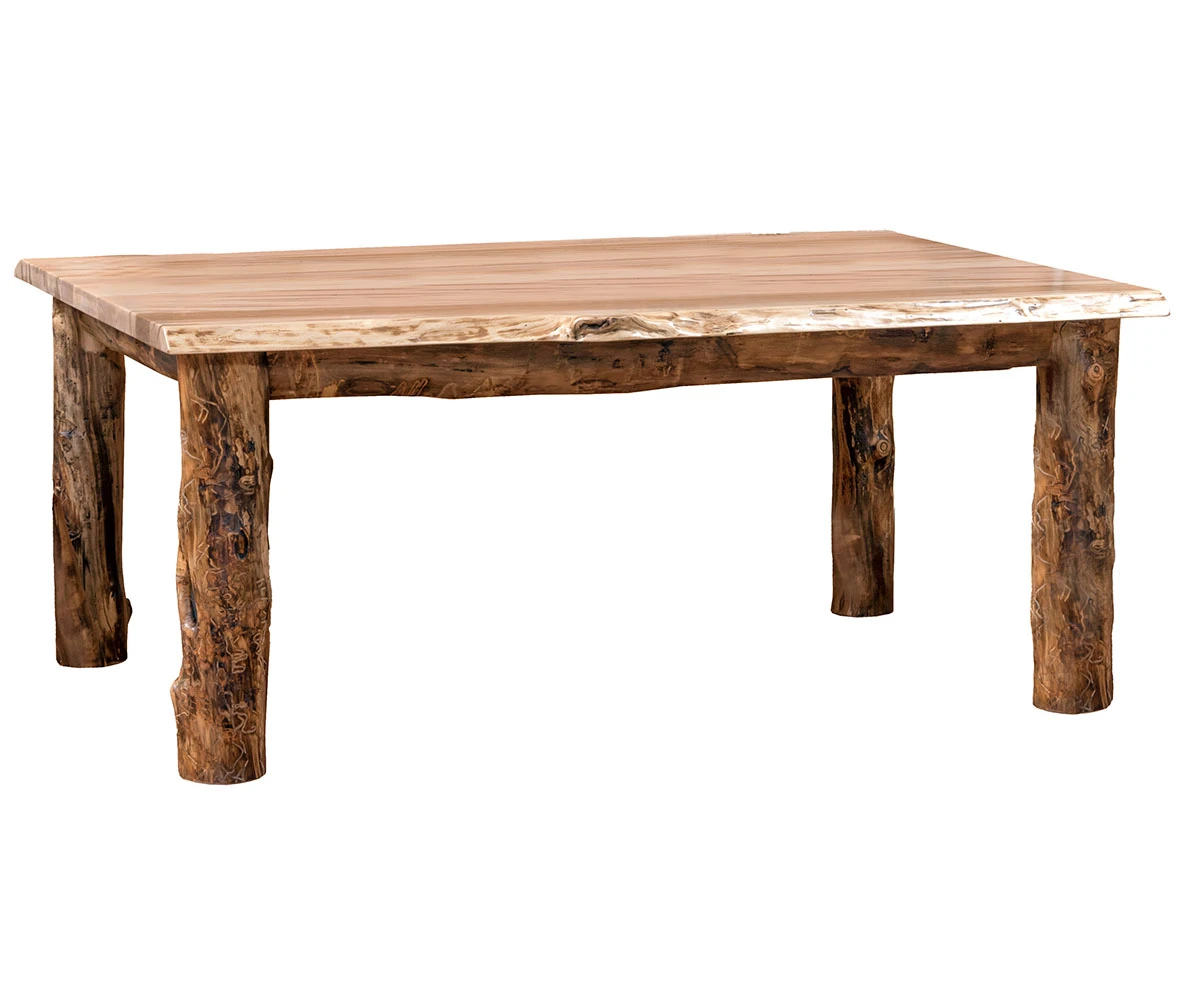 Riverbend Aspen & Wormy Maple Table