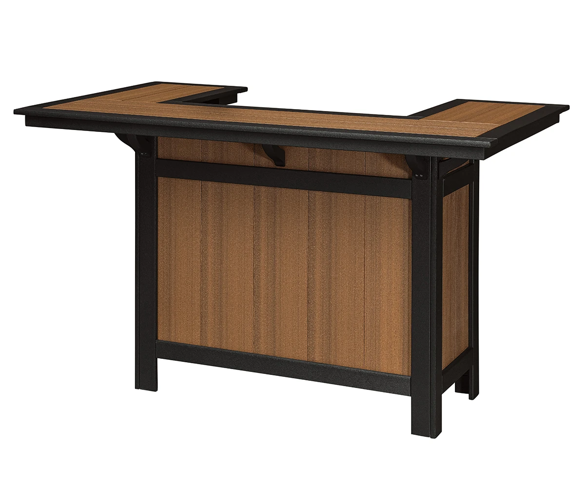 Harbor Porch Poly Patio Bar with Cooler