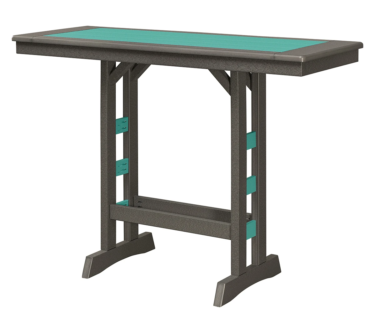 Harbor Porch Narrow Poly Bar Table