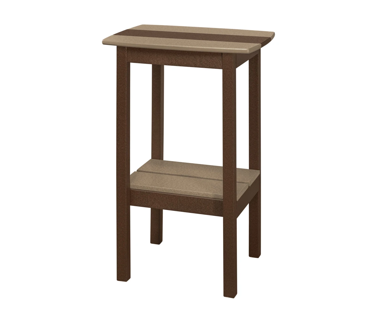 Harbor Porch Poly Bar-height End Table