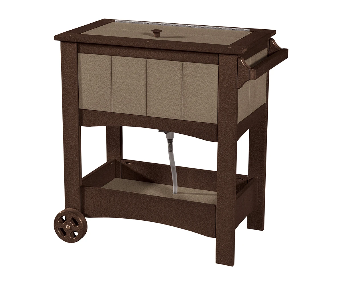 Harbor Porch Rolling Poly Patio Cooler