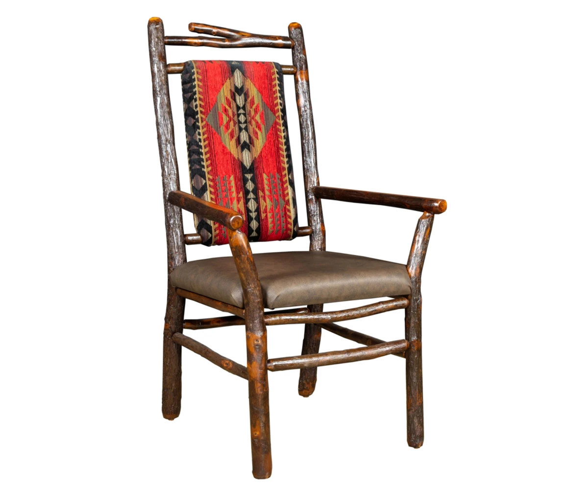 Fox Hollow Hickory Branch-Back Armchair