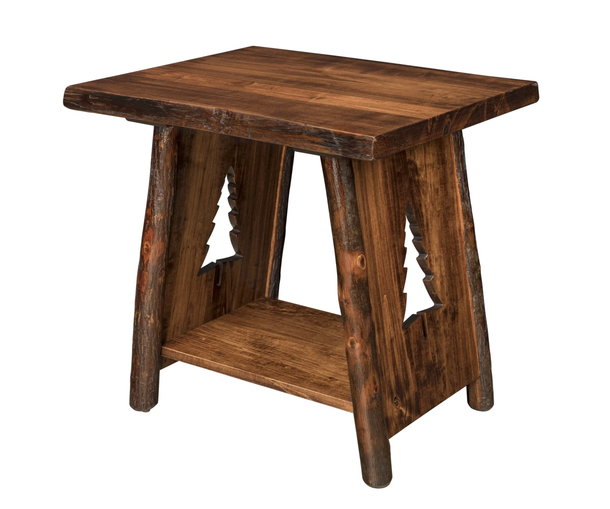 Ridgeline Maple Live-Edge End Table