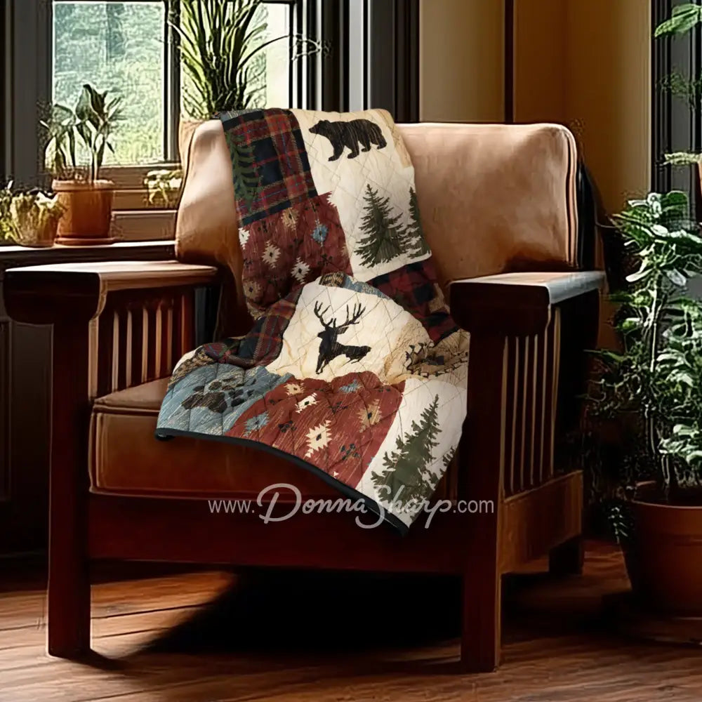 Forest Mosaic Throw
