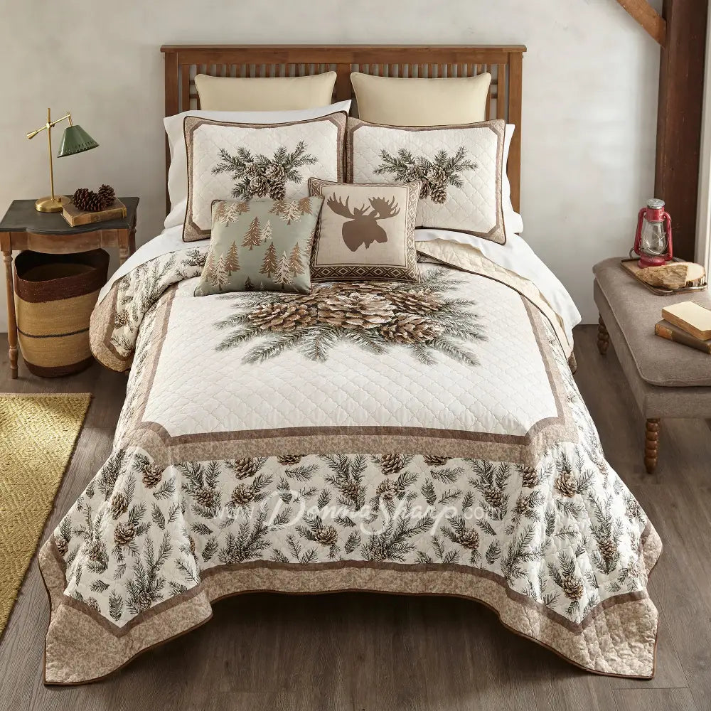 Pinecone Vista Quilt Set