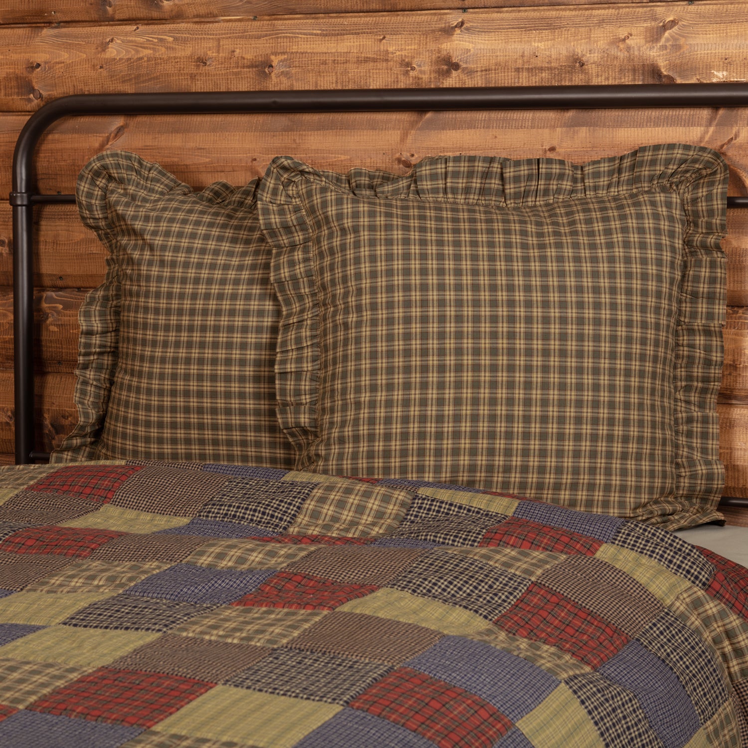 Cedar Ridge Plaid Euro Sham