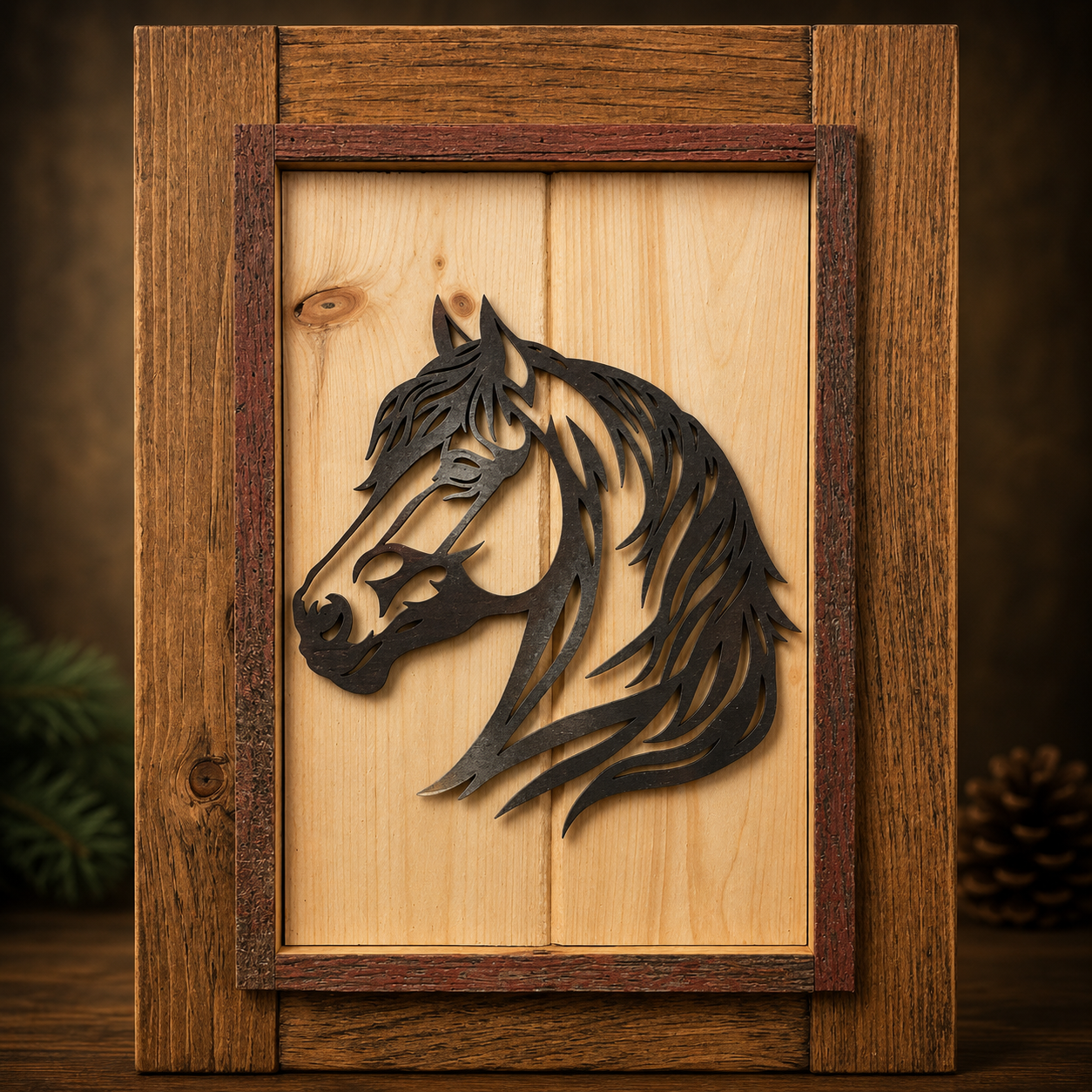 Horse Head Framed Art