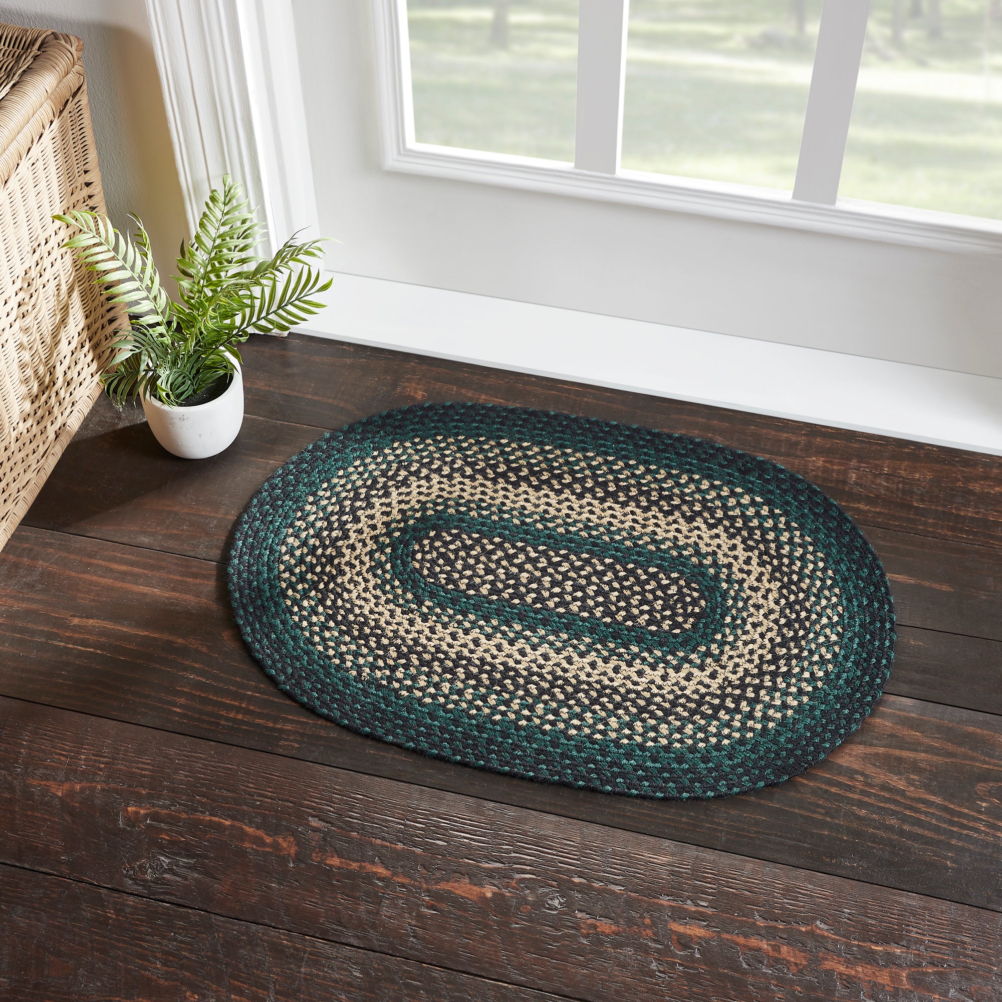 Pine Grove Braided Jute Rugs and Runners